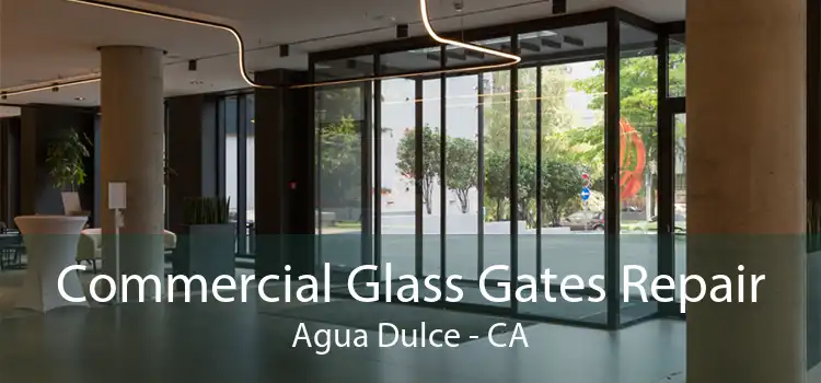 Commercial Glass Gates Repair Agua Dulce - CA