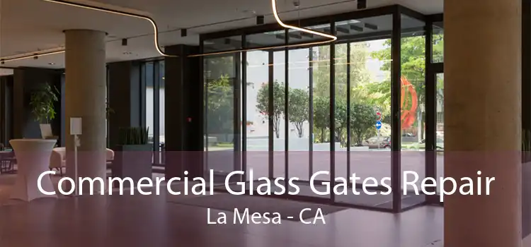 Commercial Glass Gates Repair La Mesa - CA