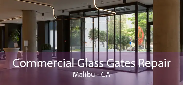 Commercial Glass Gates Repair Malibu - CA