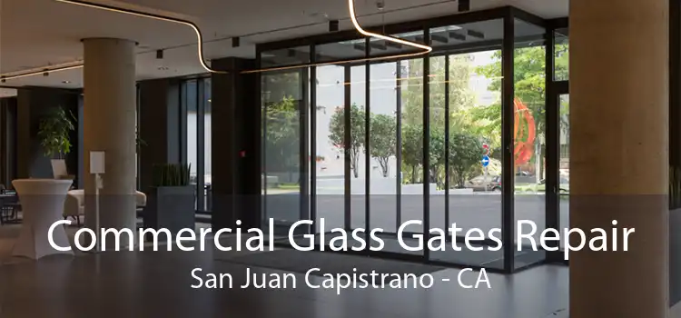 Commercial Glass Gates Repair San Juan Capistrano - CA