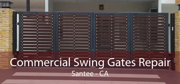 Commercial Swing Gates Repair Santee - CA